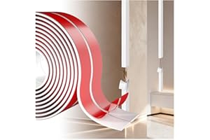 AIDEHUAKEJI Tile Trim, Wall Corner Protectors, Self Adhesive Plastic Trim, Flexible Worktop Edging Strip for Tile Edging, Ceiling, Furniture, Countertop Frame (Bright White 2cm×4m)