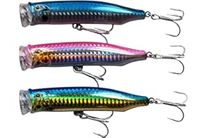 momolures - ULTIMA POPPER 100 22g Floating lure for Bass, Seabass, Bluefish fishing feeding popper