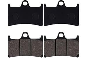 Cyleto Bremsbeläge Vorne für Yamaha FZ1 N/NA Naked 2010-2014 FZ6 Fazer 2007-2009 FZ8N Naked 2011-2015 YZF R6 2004-2021 FZ1 Fazer 2008-2015 YZF-R1 2015-2021