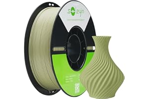 SOLEYIN Filamento PLA 1,75 mm per Stampanti 3D, Filamento Ultra PLA Veloce, 1 kg (2,2 libbre), Precisione Dimensionale +/- 0,02 mm, Alta Velocità 30-300 mm/s(#Verde)