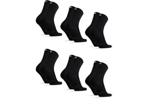 DANISH ENDURANCE Calcetines Hombre de Bambu, Unisex, Pack de 6, Suaves y Transpirables - Ropa Hombre, Ropa de Trabajo