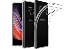 KP TECHNOLOGY Galaxy Note 9 Clear Case Ultra Thin Transparent Silicone Gel Cover for Samsung Galaxy Note 9 (Samsung Galaxy Note 9, Clear)
