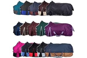 ‎RL24 RL24 - Weidedecke Winterdecke 600D BASICLINE mit Nylonfutter, Polarfleecefutter oder Füllung in 100g, 200g, 300g