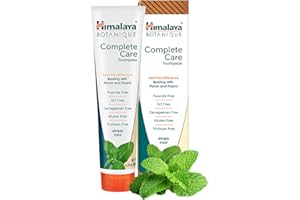 Himalaya Botanique Simply Mint Complete Care Toothpaste Refreshing Mint Flavour | Strong Teeth | Healthy Gums | Fresh Breath - 150g
