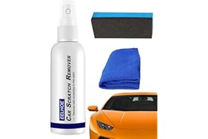 HIGYEE Recubrimiento Coche Antiarañazos - Reparación Rápida Rayas Para Vehículos Eficaz Con Esponja Y Toalla, 30 Ml/50 Ml/100 l