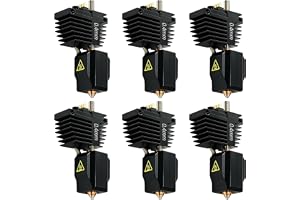 6-pack 0,4 mm Creator 5 munstycken för Flashforge Creator 5 Pro Hotend