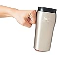 Mighty Mug MMG-1949D Stainless Steel Spill-Free Double-Walled BPA-Free Travel Tumbler with Leak Proof Lid (Champagne, 12oz)