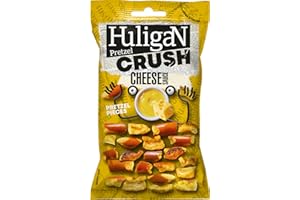 Huligan Pretzel Pieces Cheese 65g Pack of 6