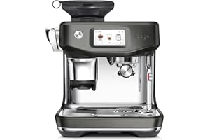 Sage - The Barista Touch Impress - Macchina da Caffè in Grani con Montalatte Automatico & Funzionalità Cold Brew - Acciaio Inox Nero