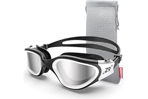ZIONOR G1 - Gafas de natación polarizadas para unisex y adulto y mujer, anti niebla, 100% anti UV gafas de buceo