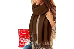 heekpek Schal Damen Winter Halstuch Kuschelig Chunky Großer Frauen Dicker Schal Tücher Pashminas Wraps