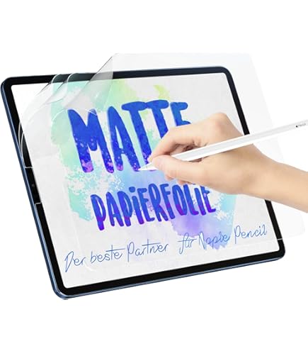 3 Unités] Paperfeel Protection Écran Pour IPad 9/8/7ème