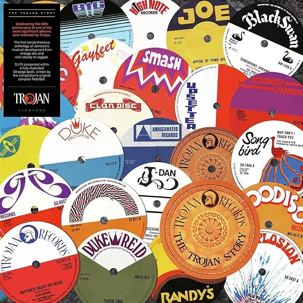 洋楽 MOONLIGHT GROOVER 1969 TROJAN RECORDS Moonlight Groover LP Album Vintage Vinyl Record 1969 Trojan