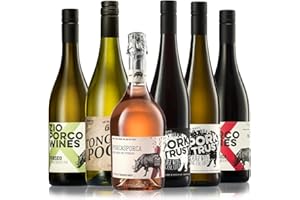 ‎GEILE WEINE GEILE WEINE Weinpaket Gipsy Paket (6 x 0,75l) Probierpaket mit Rot- & Weißwein sowie einem rosa Prickler aus Italien