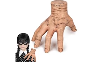 GENÉRICO Miércoles Addams Cosa Mano, Casa Adams Miercoles, Cosa Wednesday-Addams Family Family Hand Figura, Wednesday Thing Hand Addams, Horror Decoracion Halloween y Cosplay,Cosa Mano Familia Adams,