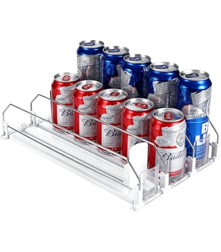 Organizer Frigorifero Rotolante Per Lattine - Dispenser Pieghevole Per Birra E Soda - Foto 7