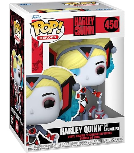 Harley Quinn mit Helper Pop #357 DC Super Heroes Vinyl-Figur (mit