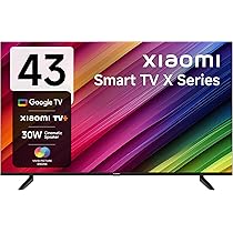 Xiaomi 108 cm (43 inches) X Series 4K Ultra HD Smart Google LED TV