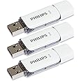 Philips Snow Edition USB 2.0, 32 GB, Grey, 3 Pack