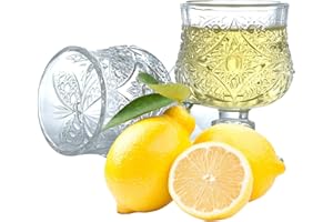 Soopiiso Cordial Vasos con tallo, 48.2 g/50 ml, juego de 48, vasos de chupito con tallo, vasos de chupito de tequila/vasos de jerez