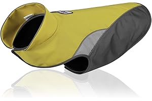 RC GearPro Wasserdicht Fleece kalt Wetter Haustierweste Wintermantel mit reflektierenden Streifen für kleine mittelgroße Hunde (M, Green)