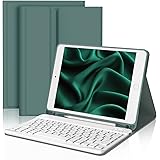 D DINGRICH Tangentbordsfodral för iPad 6:e generationen 2018, iPad 5:e generationen 2017, iPad Pro 9,7 tum, iPad Air 2 & 1, t