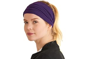 CHARM Hombre Cinta De Correr - Bandana Pelo Pañuelos Diadema Mujer Elastica