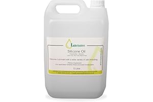 Lubrisolve Online Huile de Silicone 100% Pure Transparente et Non Toxique pour équipement de Fitness, pièces Mobiles 5 litres
