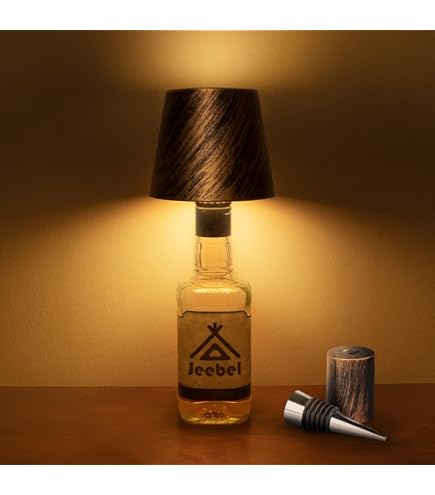 Lampada Da Bottiglia LED Ricaricabile Nulmvic - Impermeabile IP54, 3 Colori, Touch Control Perfetta Per Interni Ed Esterni - Foto 4