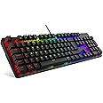 TECWARE Phantom RGB 105 UK Layout (QWERTY) Mechanical Keyboard, BROWN Switch