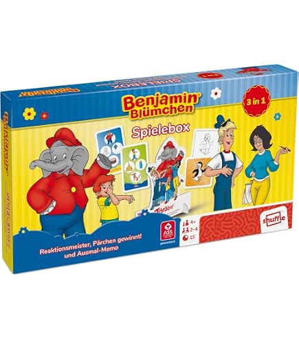 Schidt Benjain Bluchen 4 Jigsaws in a Tin – TopToy