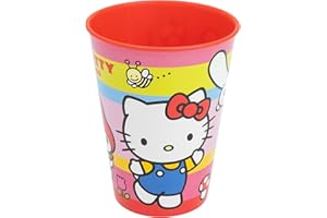 Stor Gobelet en plastique réutilisable de 260 ml Hello Kitty and Friends