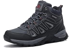 ARRIGO BELLO Botas Hombre Invierno Botines Zapatos De Montaña Al Aire Libre Para Caminar Mantener Caliente Senderismo Bota Talla 41-46