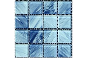 EASYLIFESTORE EasyLife 40 adhesivos de pared para decoración del hogar, 10 x 10 cm, impermeables y autoadhesivos, adhesivos para azulejos para cocina y baño (Set 4)