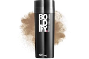 BOLDIFY - Fibras capilares, ocultan completamente la pérdida del cabello, 100% fibras de algodón no detectables, bote gigante de 56,5 g, engrosamiento instantáneo del cabello (Rubio oscuro)