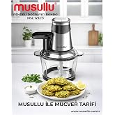 Musullu Rondo Doğrayıcı, 3 Litre, &Ccedil;elik Hazne, Rendeli