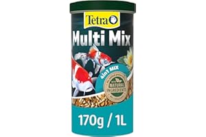 Tetra Multi Mix Pond Fish Food Variety 170g - biologically balanced for mixed fish stock