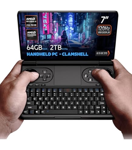 GPD Win Max - Ultra Mobile Gaming PC, Intel Core i7-1195G7, 16 GB