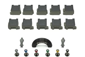 BG EXPANSIONS BGExpansions Complete Pack for the Heat Expansion: Pedal to The Metal and Torrential Rain | 20 Landscape Parts and Accessories