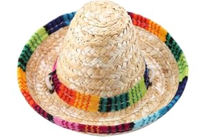 Pssopp Haustier Hut Strand Stroh Hüte Hunde Mexikanischen Stil Hut Mini Stroh Sombrero Party Hut mit Baumwollseil für kleine Haustiere Welpen Katze