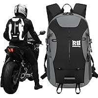 Buy KEMIMOTO Motorcycle Helmet Backpack, 20L Storage Bag with Expandable Hidden Net for Full Face Helmet, Riding & Daily Commute Gift for Men at
