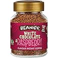 Beanies The Flavour Co Beanies | Instant Flavoured Coffee | White Chocolate & Raspberry | Low Calorie, Sugar Free | 50 Gram| Pack Of 1, Jar