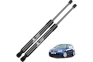 WateryWave 2X Rear Tailgate Struts for VW Golf V 1K1 2004-2008 Car Boot Gas Springs Black Gas Struts Boot Struts Shock Lift Support Replace #1K6827550D,1K6827550A, 1K6827550B, 1K6827550D, 1K6827550E