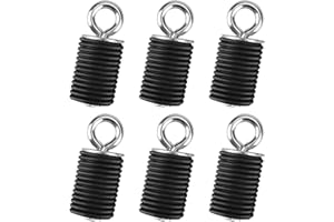 OCEAIR Tie Down Anchor for Polaris Ranger XP 1000 900 800 700 570 500 General 1000 Bed Anchor Lock Mount UTV Accessories Galvanized Rust Prevention with 1-7/16" Hole, 6 Pcs Black