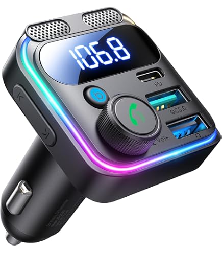 Adattatore DAB+ Per Autoradio Con Schermo 2.4", Bluetooth E Antenna Attiva - Trasmette Su FM, Per Auto Senza DAB Integrato