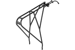 Tortec Unisex's Velocity Rear Rack, Black, 26-700C