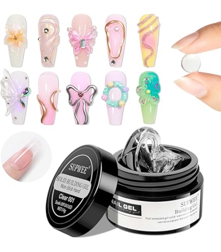 60 Stuks Nagel Siliconen Mal Touch Crystal Nail Pad Reliëf Ontwerp Universele Vo