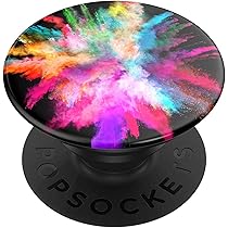 PopSockets PopGrip: Impugnatura E Supporto Per Telefono E Tablet Con Top Intercambiabile - Design Wolf - 5