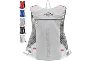HINATAA Zaino Leggero per l'idratazione, 5L 250g, Gilet Corsa Trail Running, Zaino per Maratona, Ciclismo, Trekking, Arrampicata, Zaino Corsa Running per Donna Uomo