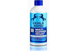 Behlabond Multi Cleaner Liquid for Tiles, Marble, Granite & Ceramic Floors - 800ml Rapid Action Stain Remover, Heavy Duty Grout Cleaner & Surface Shiner - Concentrated Stone Floor Cleaning Solution